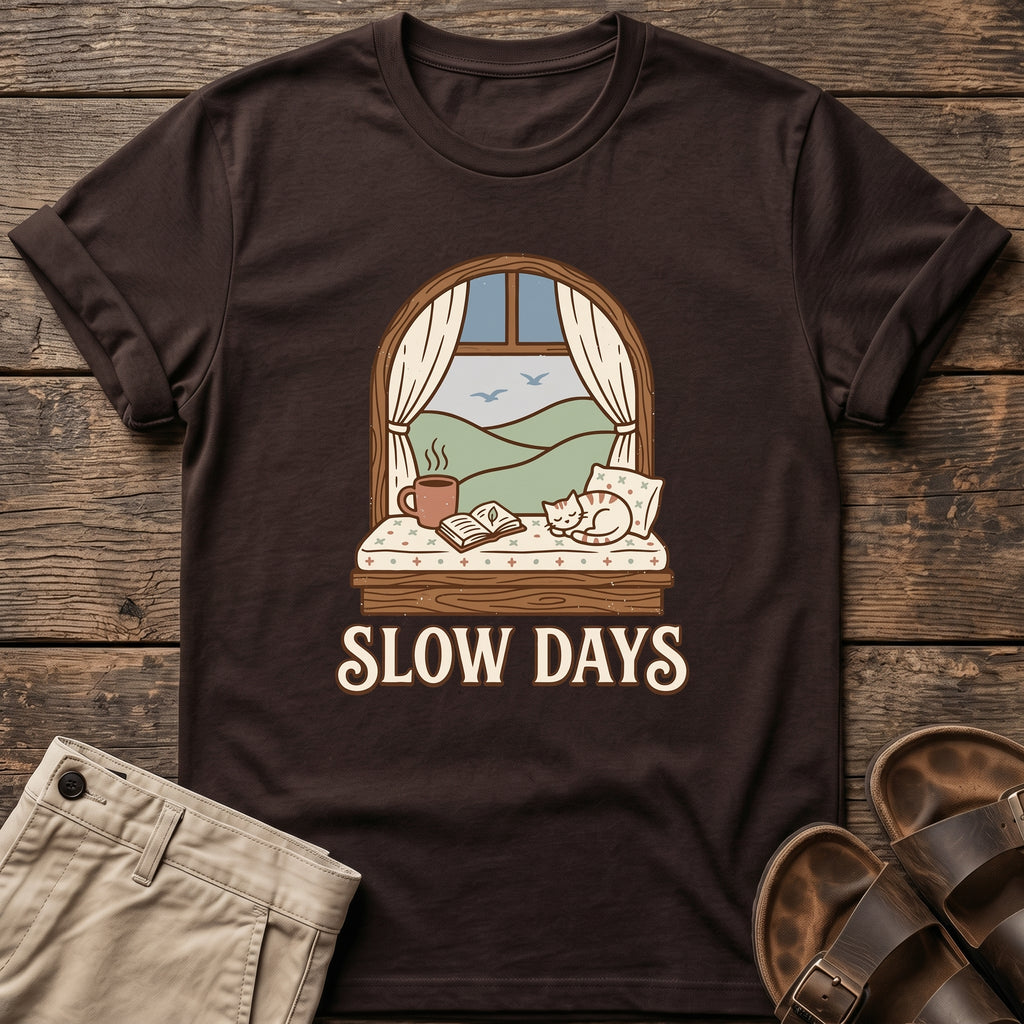 Slow Days Graphic T-Shirt