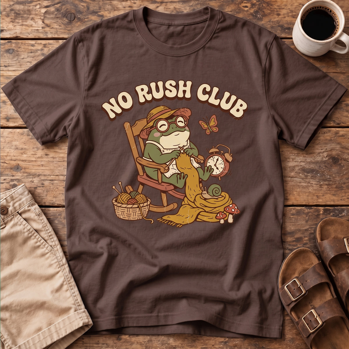 No Rush Club Frog T-Shirt
