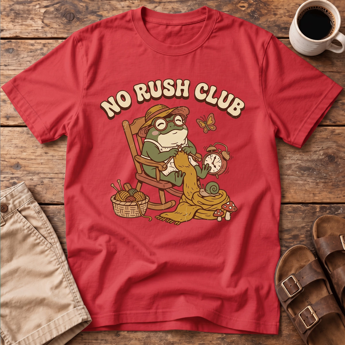 No Rush Club Frog T-Shirt