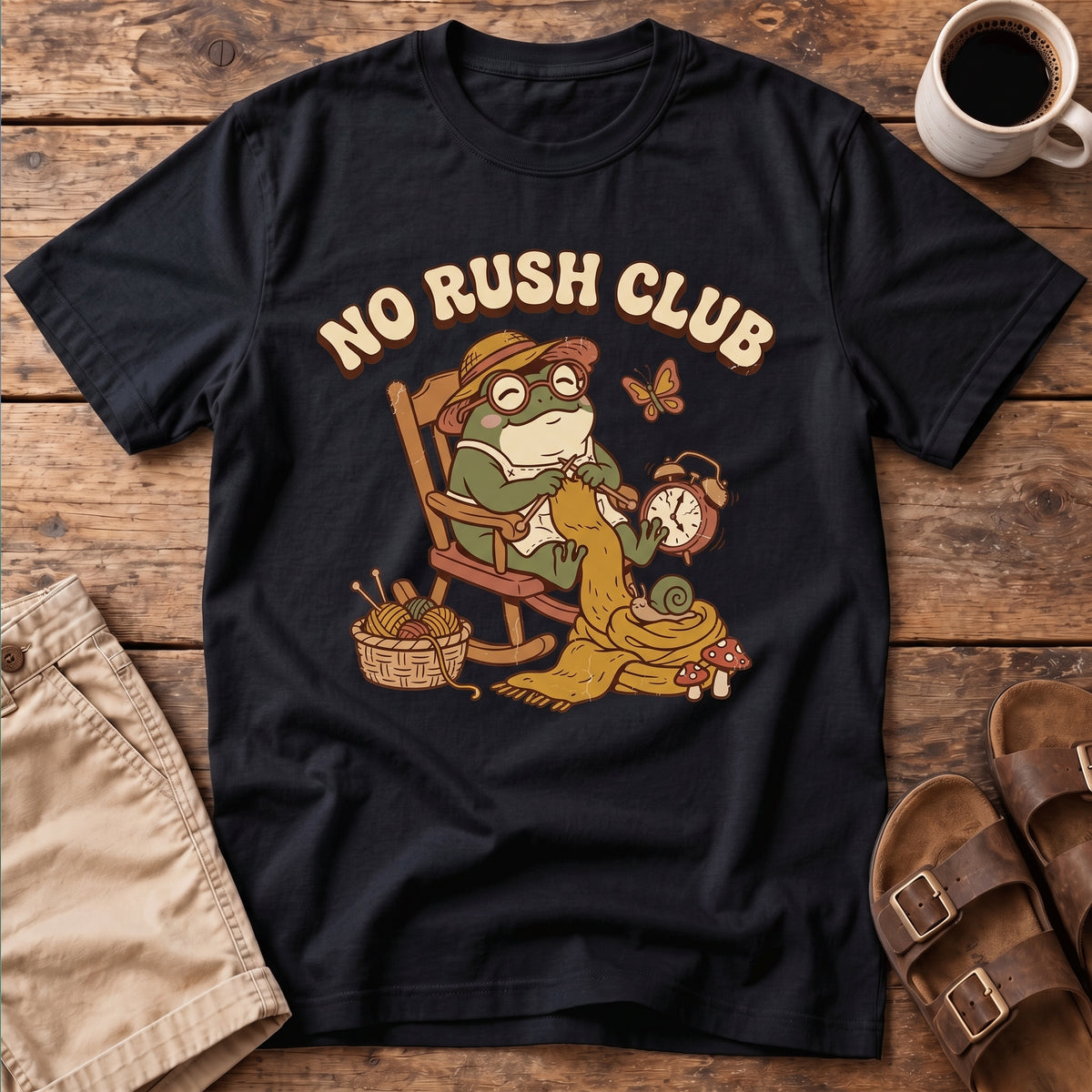 No Rush Club Frog T-Shirt