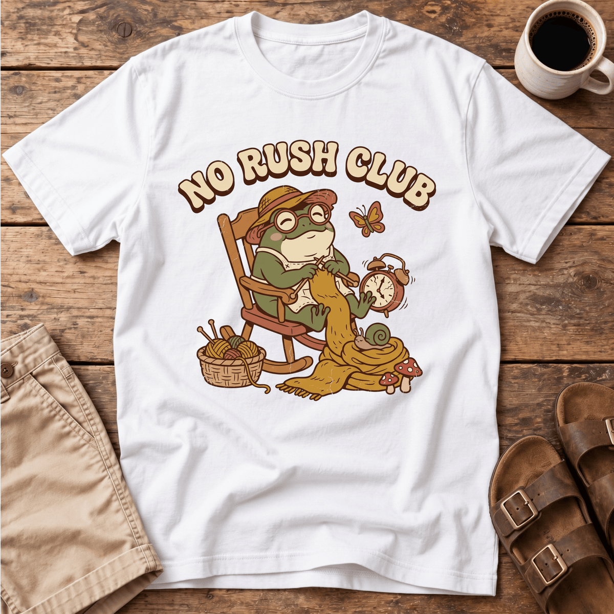 No Rush Club Frog T-Shirt