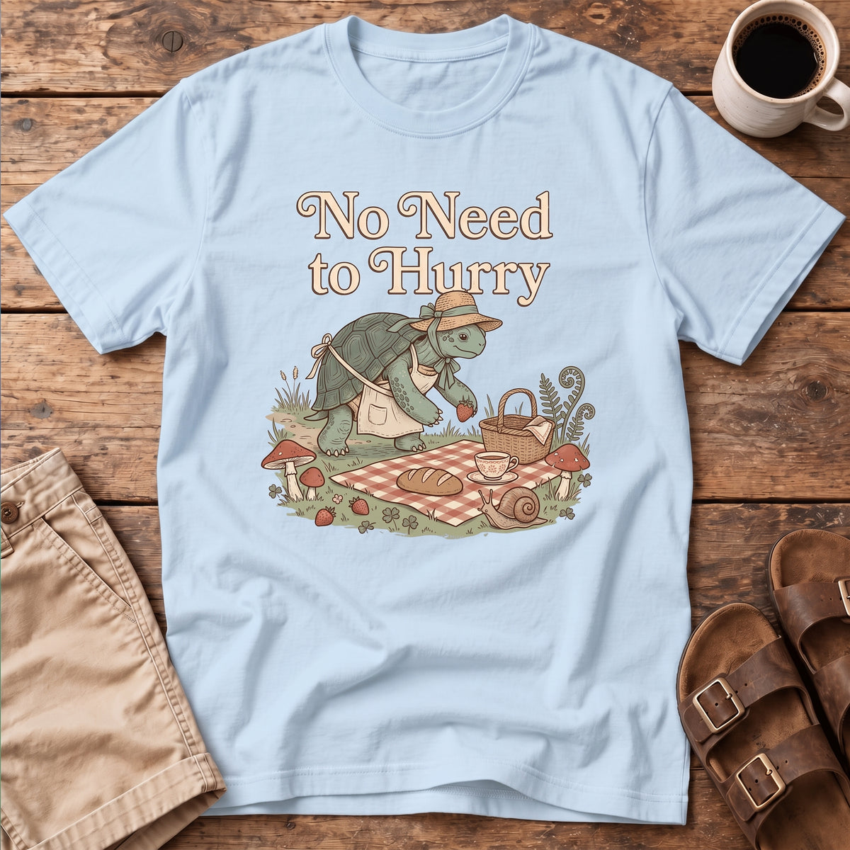 No Need to Hurry T-Shirt