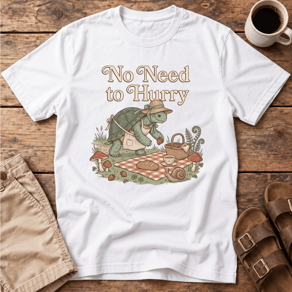 No Need to Hurry T-Shirt