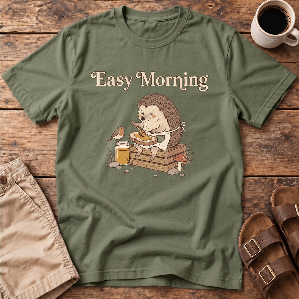 Easy Morning Hedgehog T-Shirt