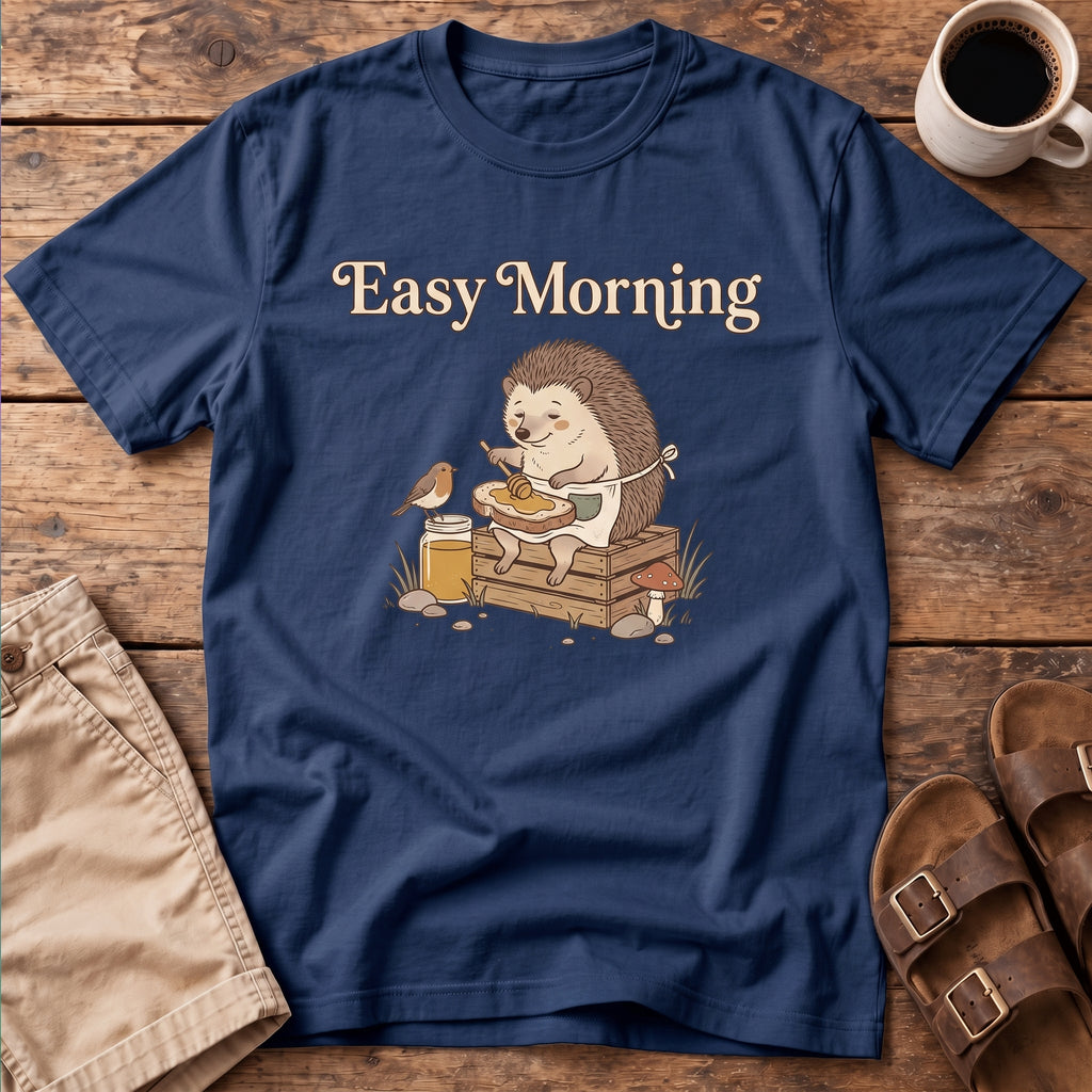 Easy Morning Hedgehog T-Shirt