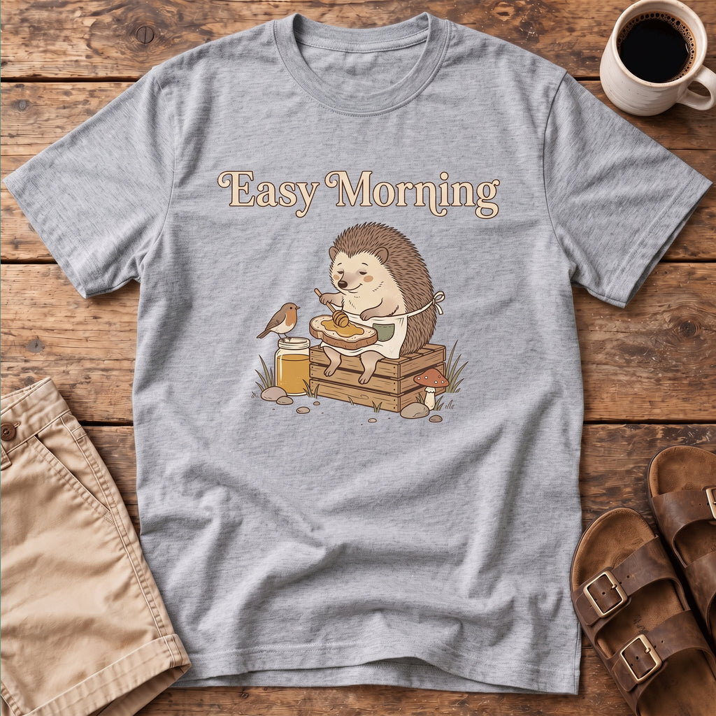 Easy Morning Hedgehog T-Shirt
