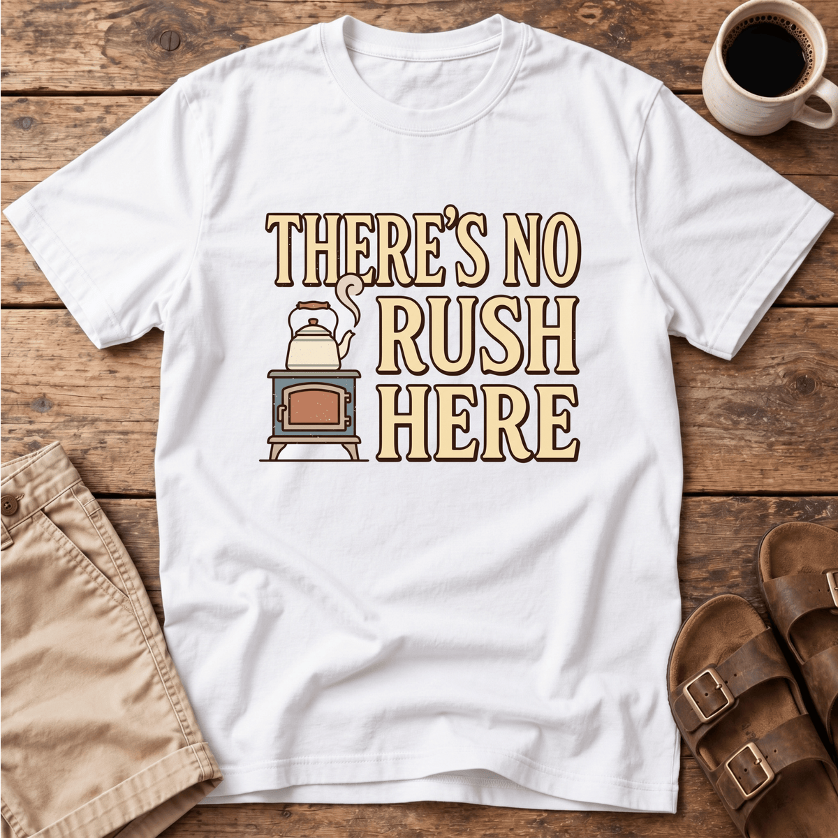 There's No Rush Here T-Shirt