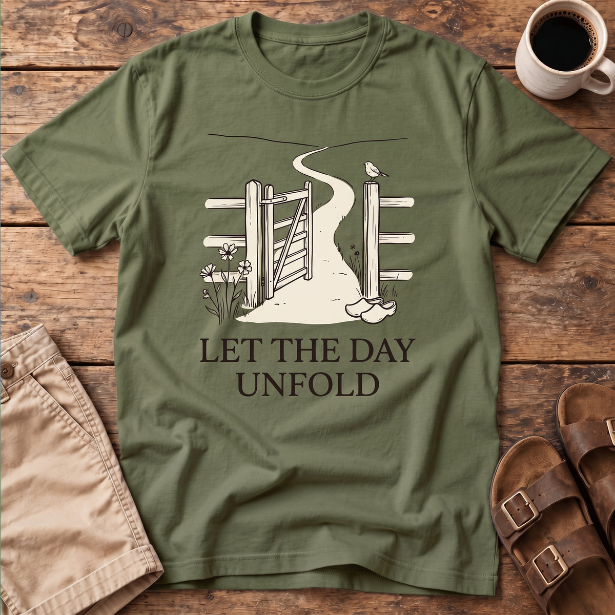 Let the Day Unfold T-Shirt