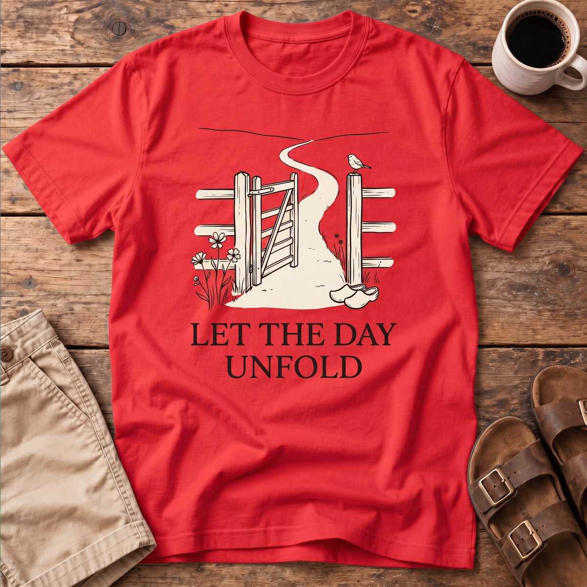 Let the Day Unfold T-Shirt