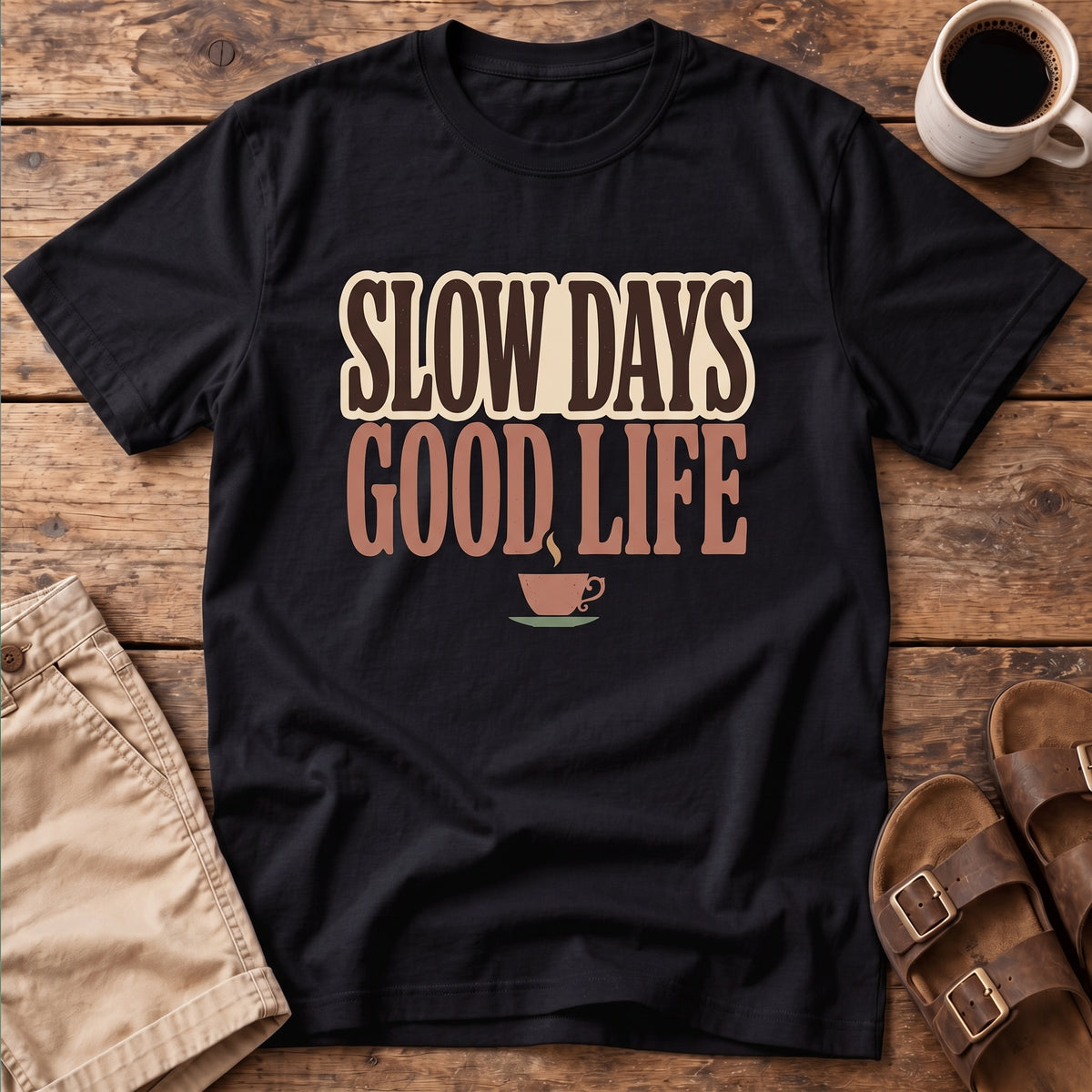 Slow Days Good Life T-Shirt