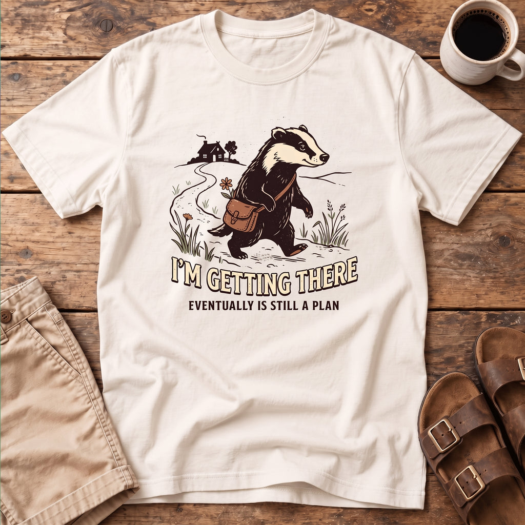Badger Illustration T-Shirt