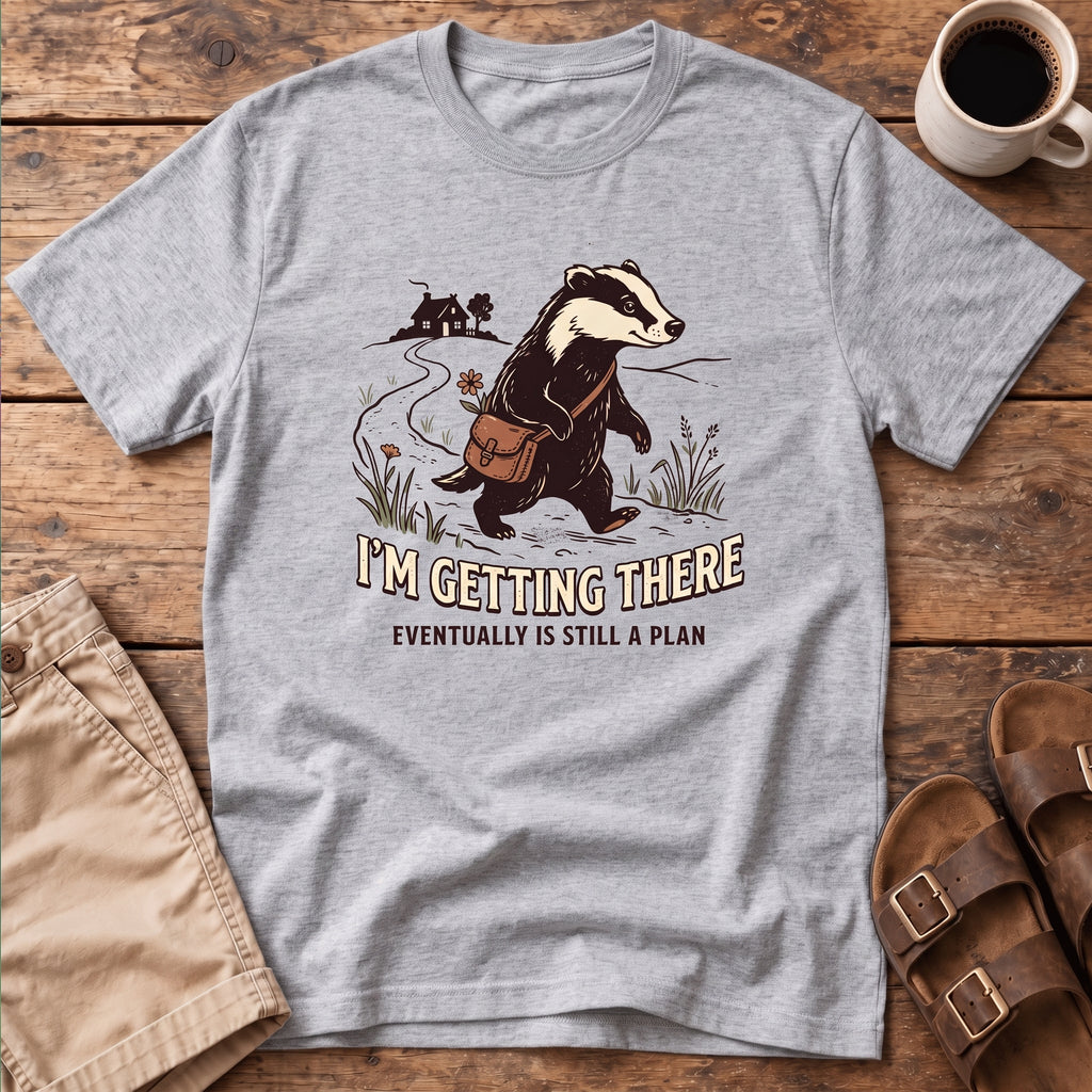 Badger Illustration T-Shirt