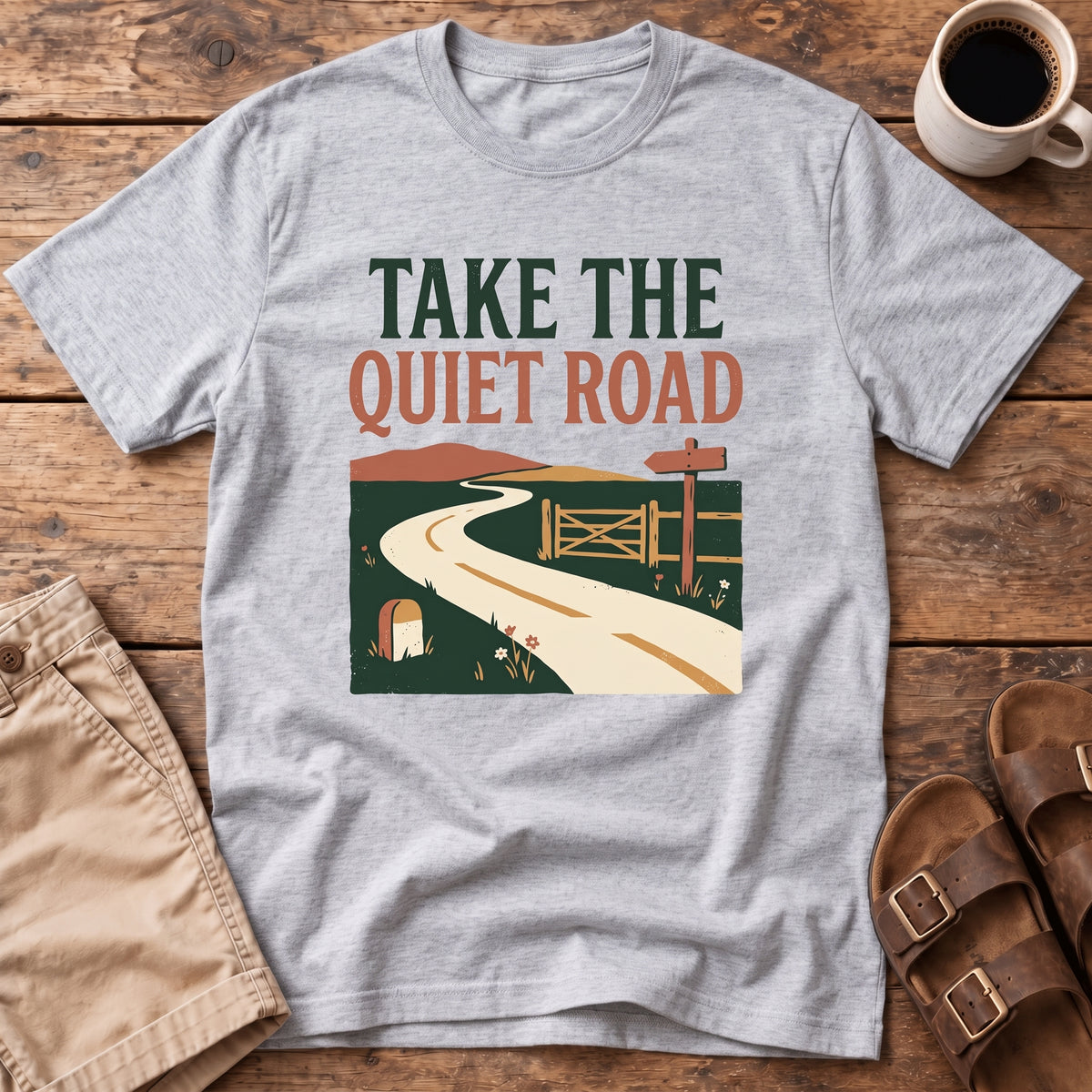 Take The Quiet Road T-Shirt