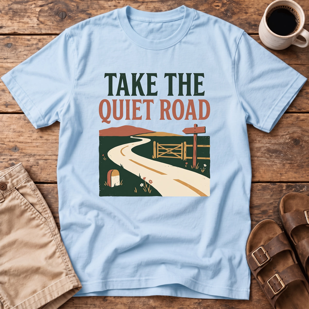 Take The Quiet Road T-Shirt