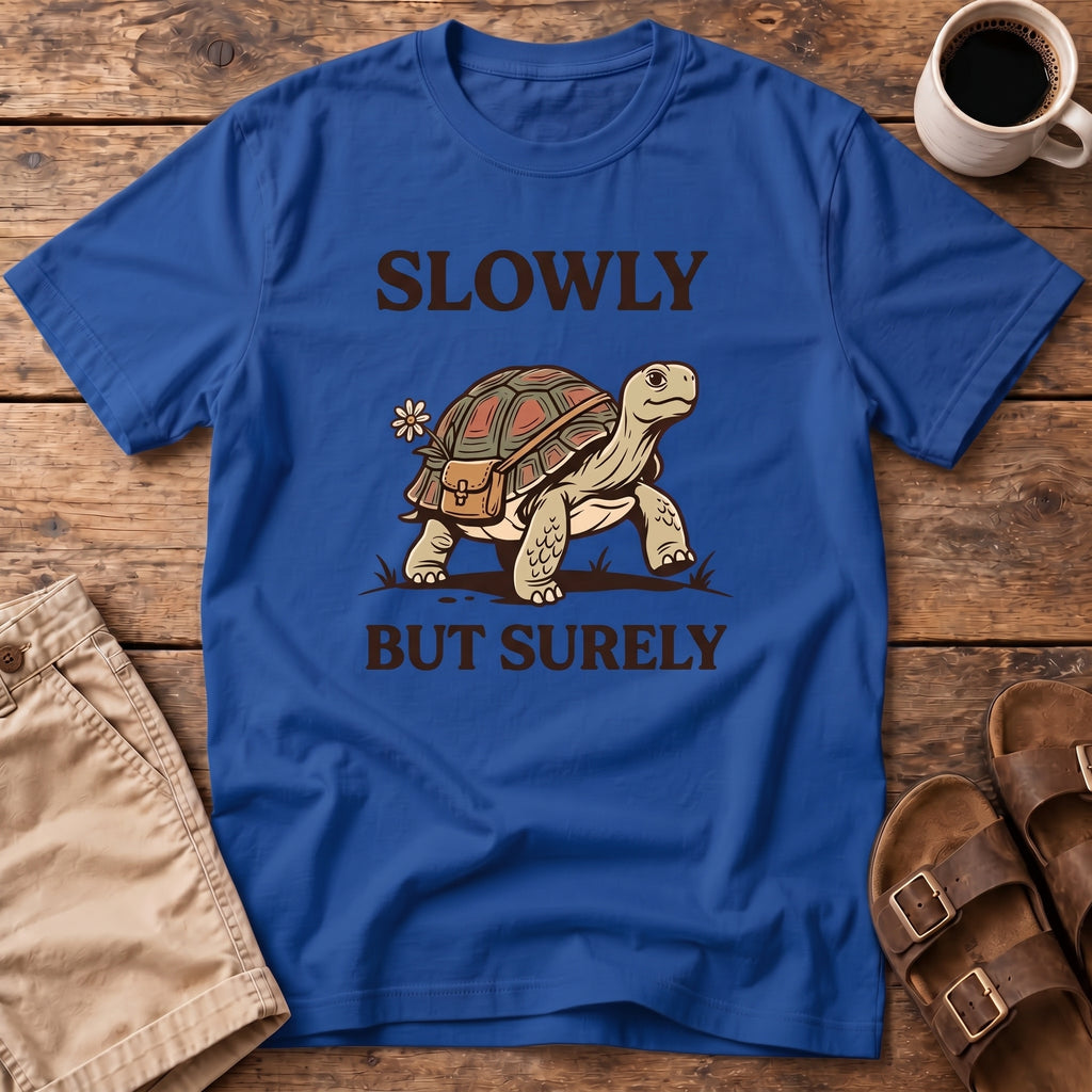 Slowly But Surely Turtle T-Shirt