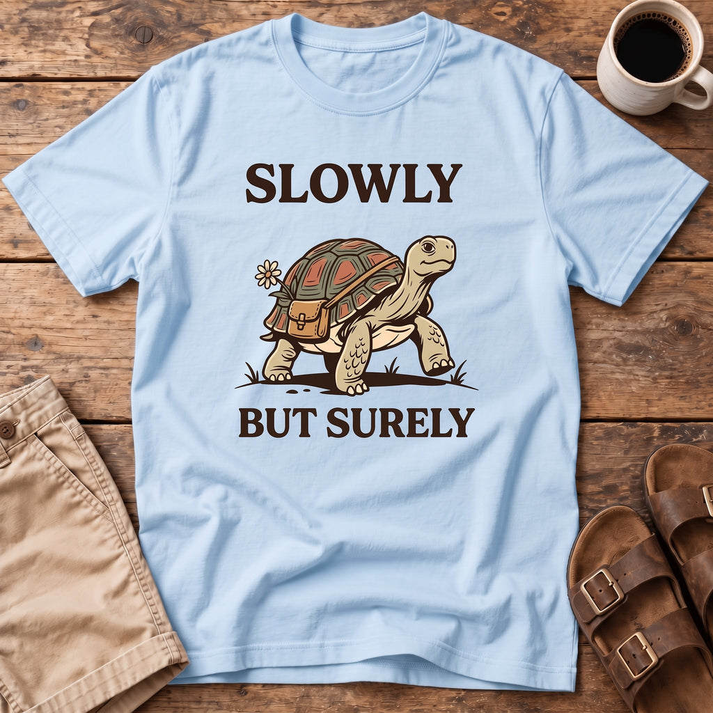 Slowly But Surely Turtle T-Shirt