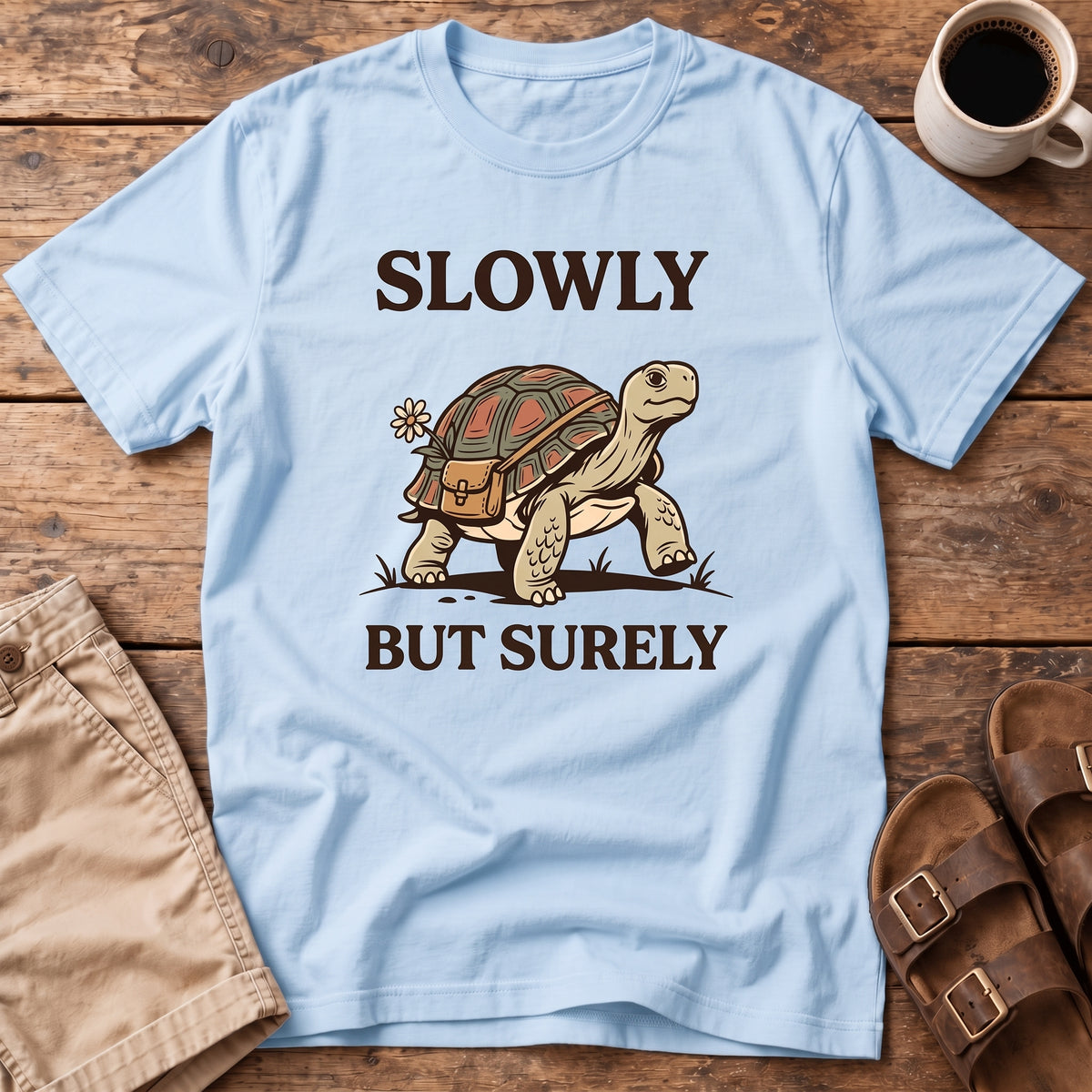 Slowly But Surely Turtle T-Shirt