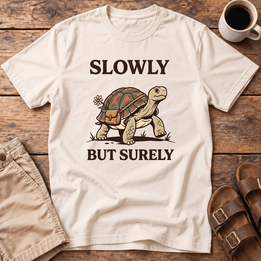 Slowly But Surely Turtle T-Shirt