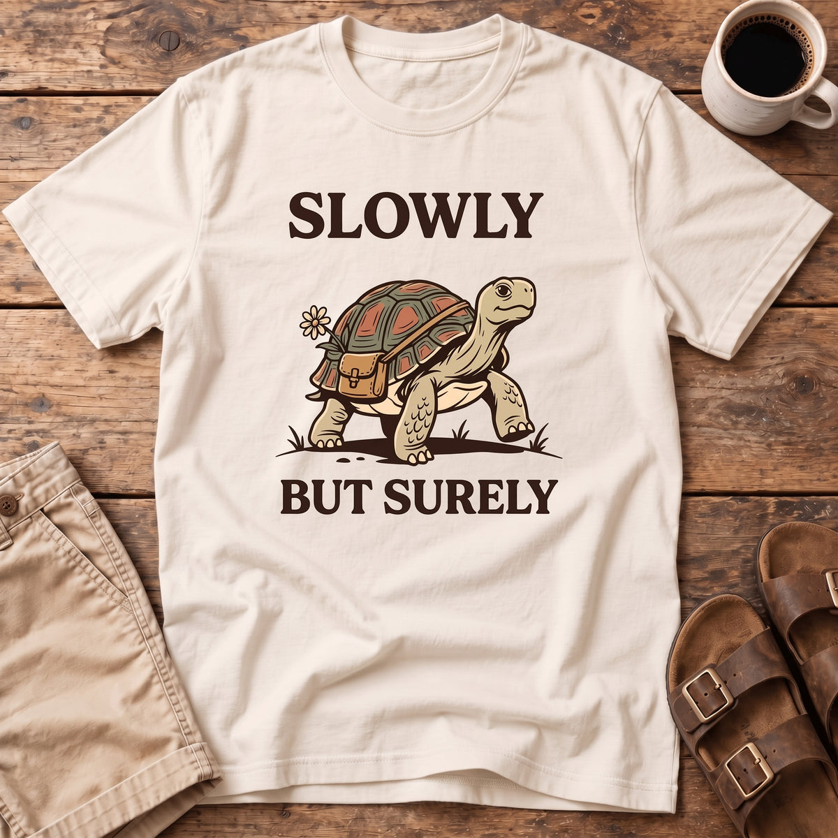 Slowly But Surely Turtle T-Shirt