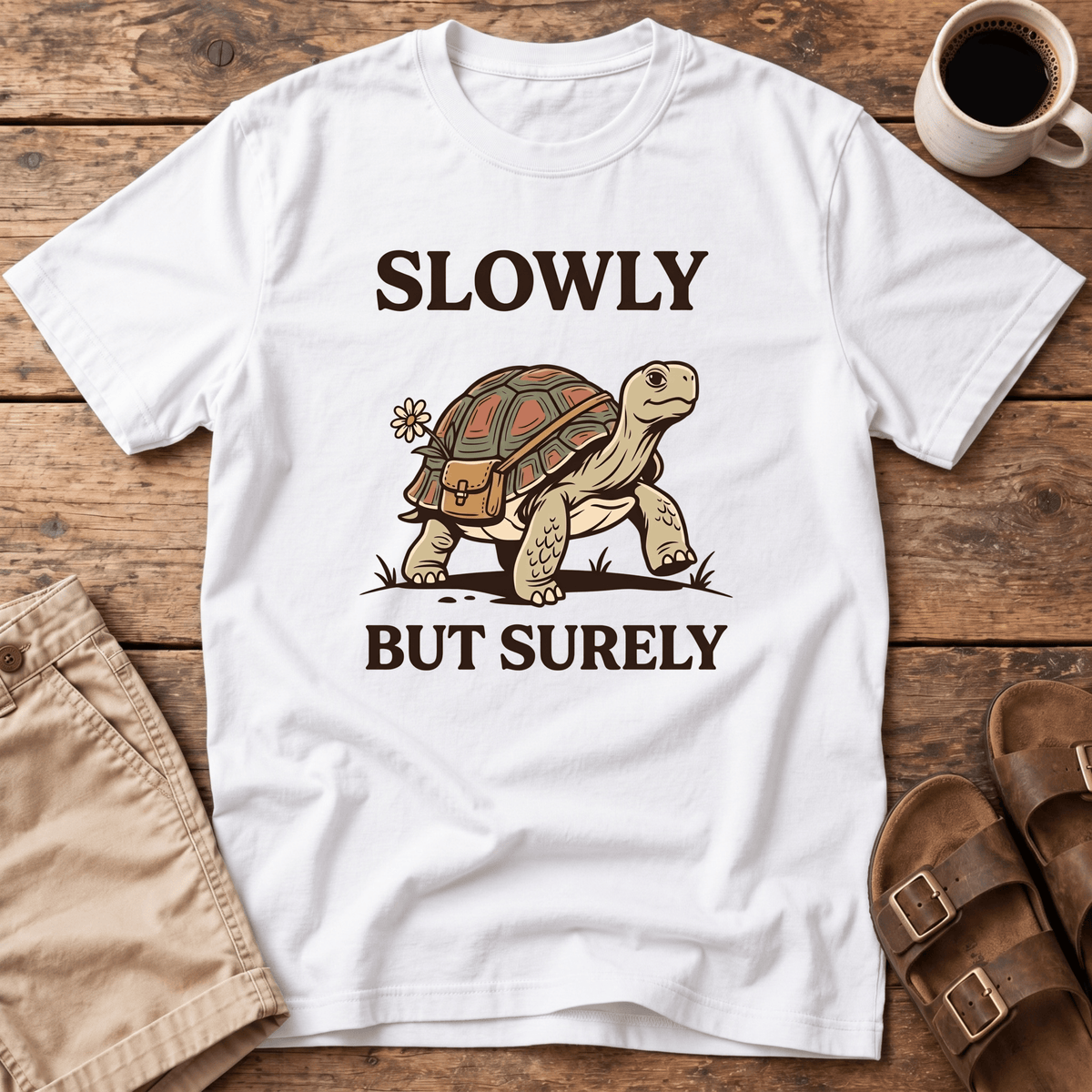 Slowly But Surely Turtle T-Shirt