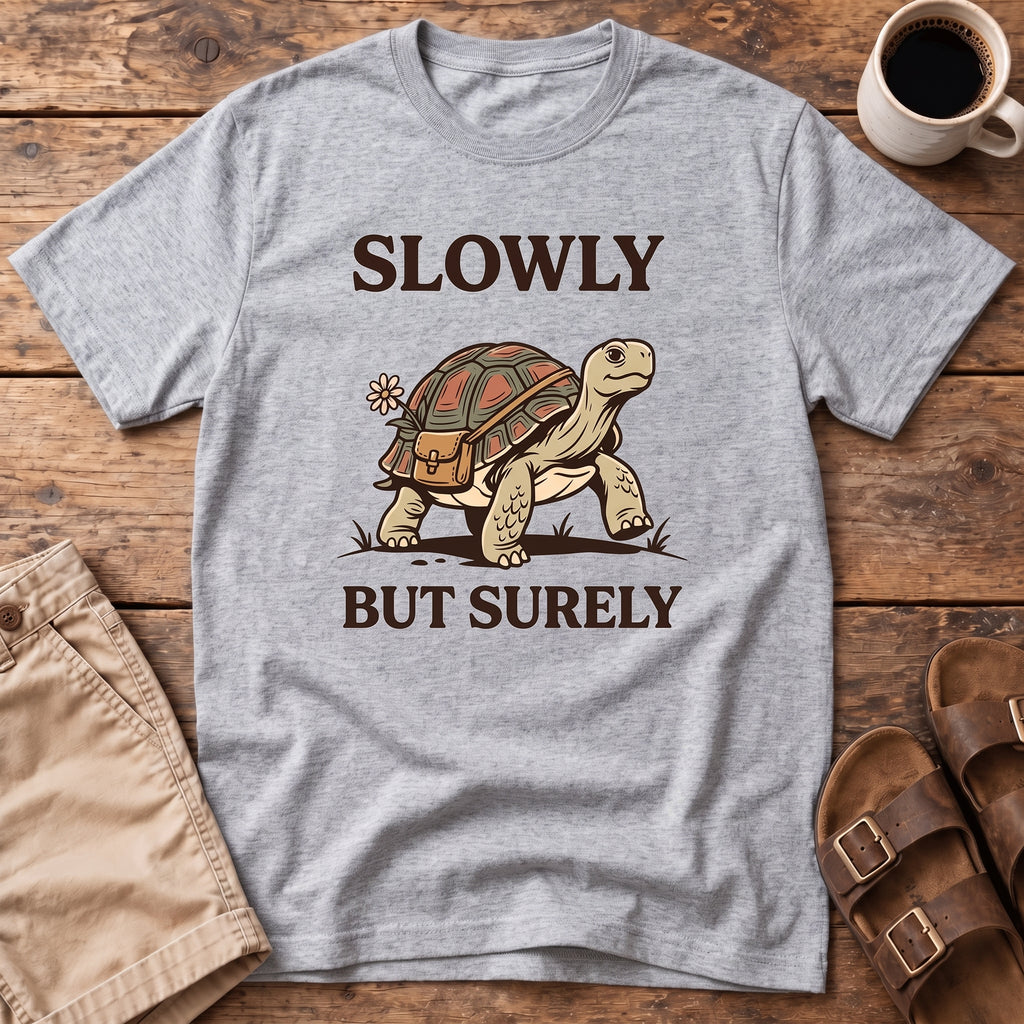 Slowly But Surely Turtle T-Shirt