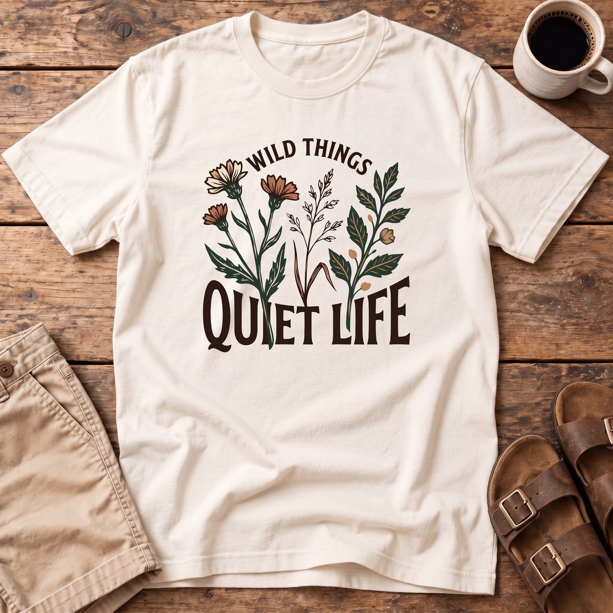 Quiet Life Floral T‑Shirt