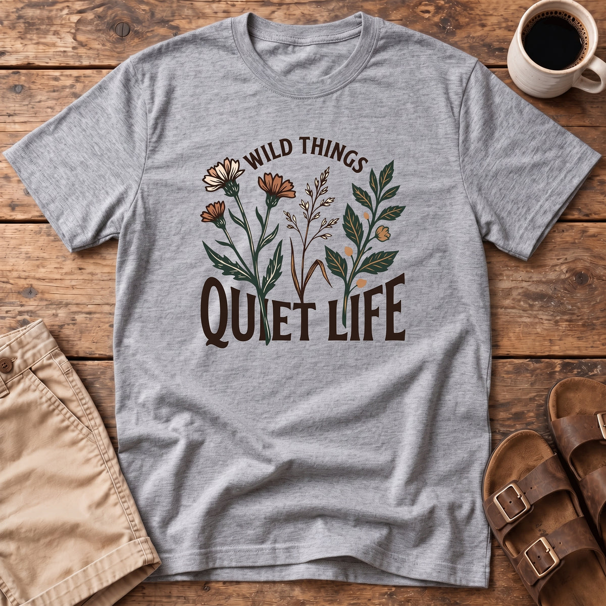 Quiet Life Floral T‑Shirt