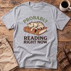 Reading Right Now Cat T-Shirt