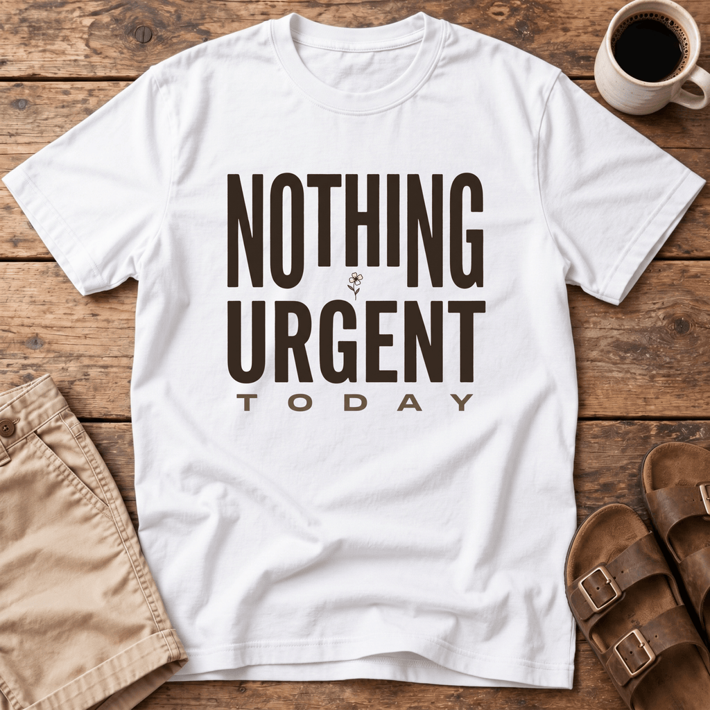 Nothing Urgent Today T-Shirt