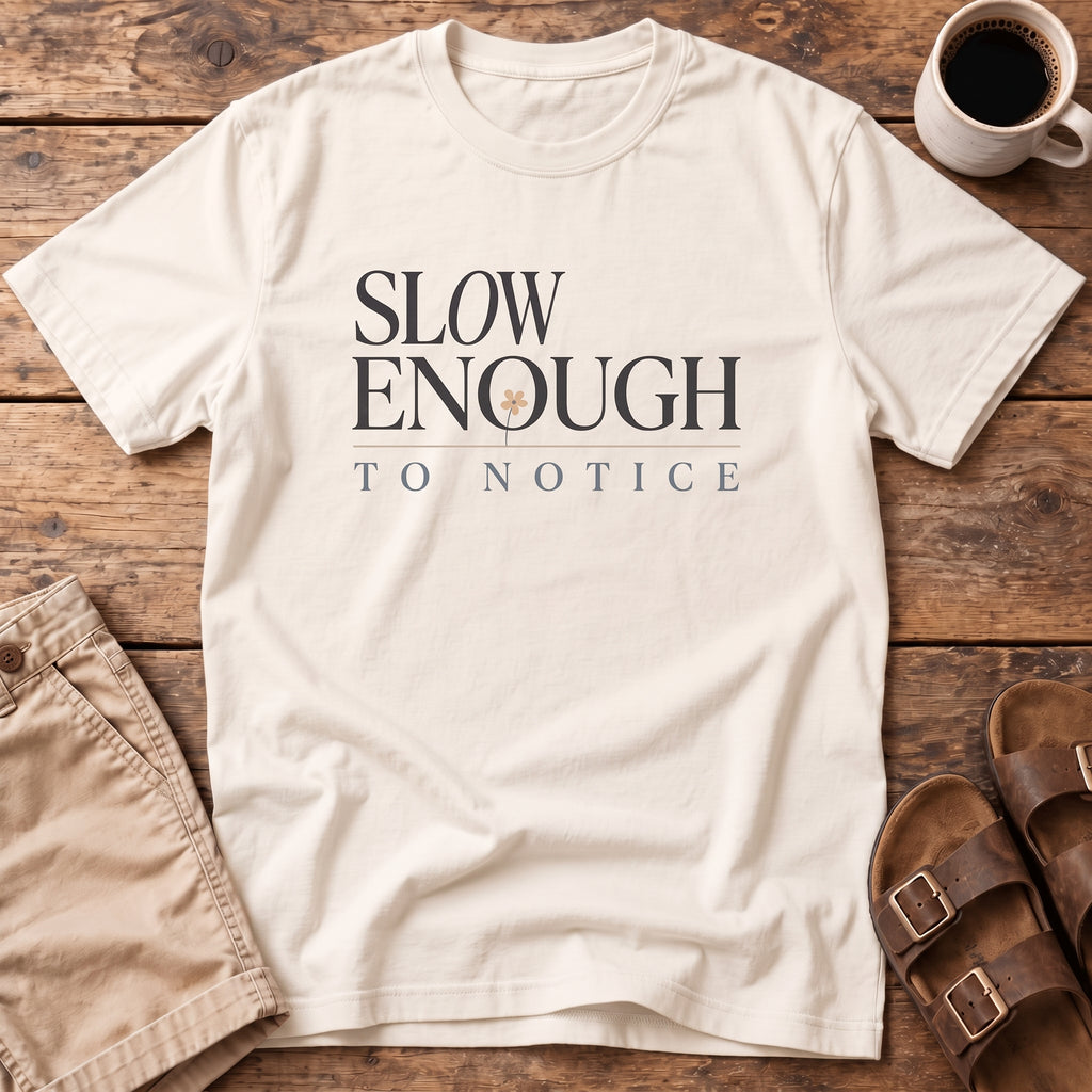 Slow Enough to Notice T-Shirt