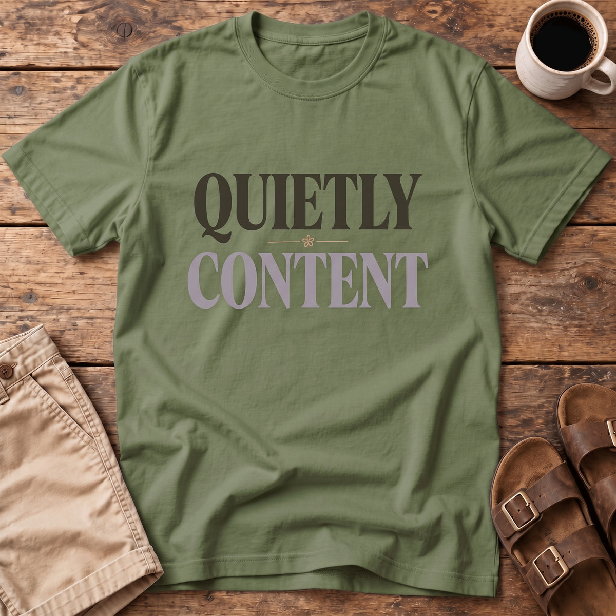 Quietly Content T-Shirt