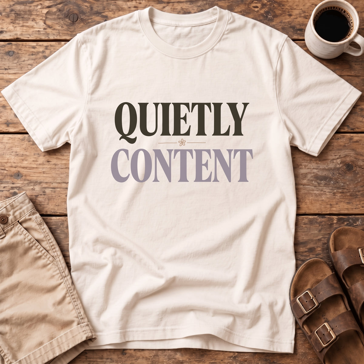 Quietly Content T-Shirt