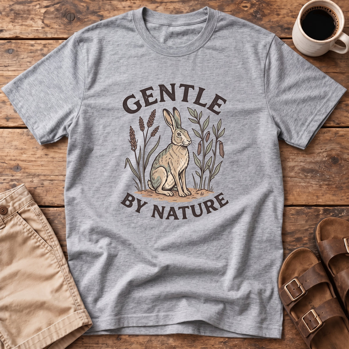 Gentle by Nature Rabbit T-Shirt