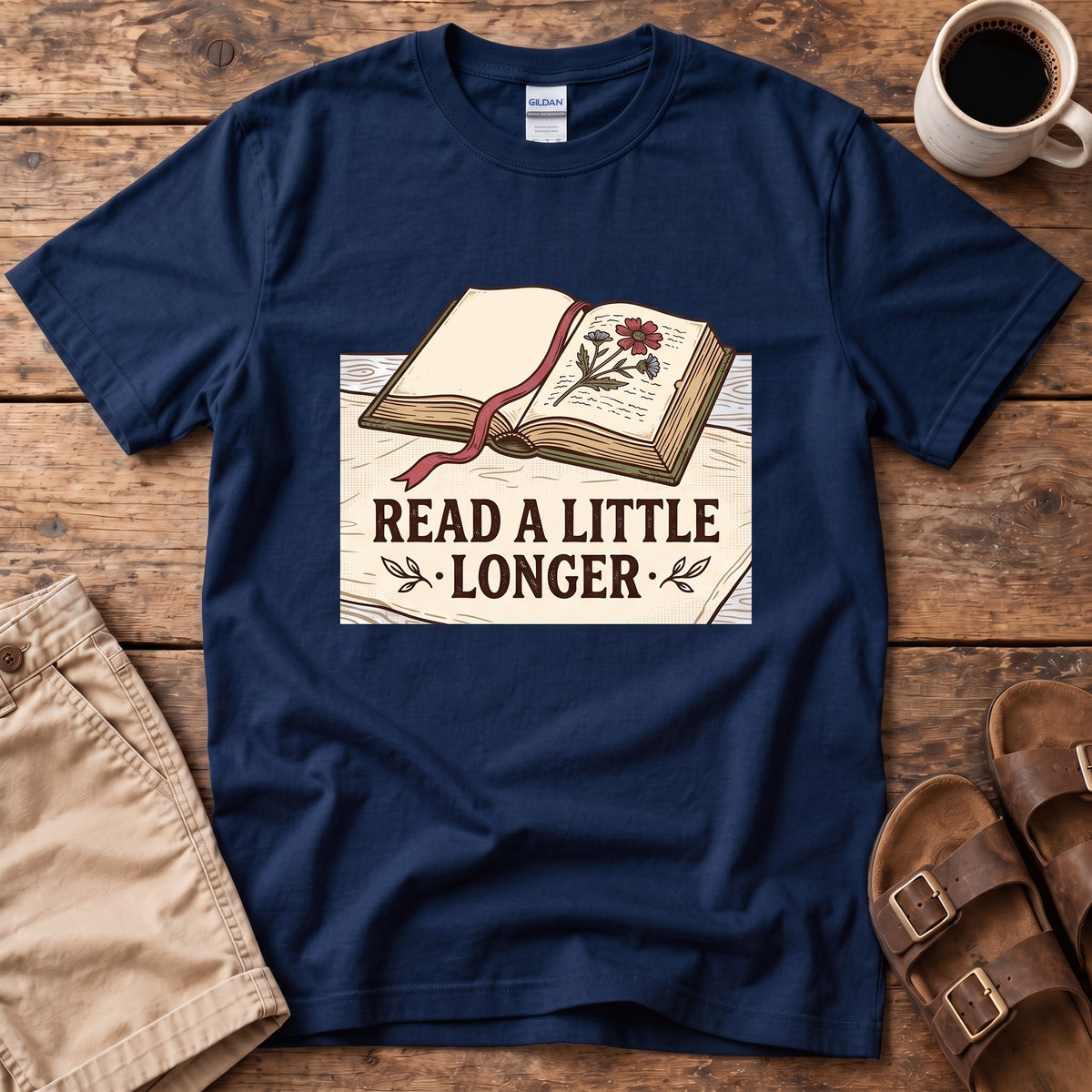Read a Little Longer T-Shirt