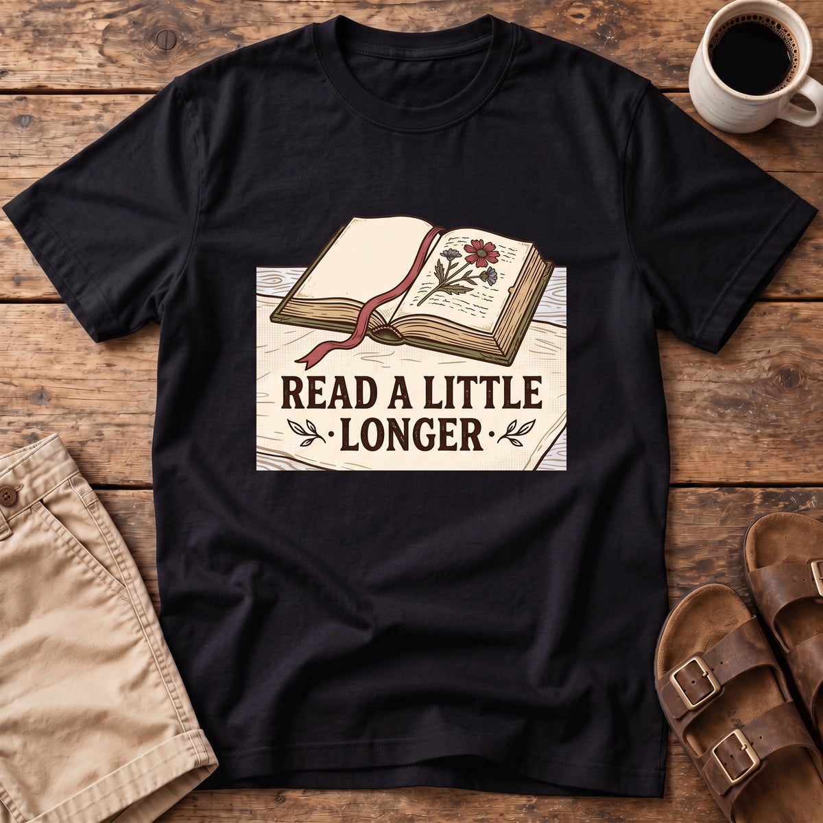 Read a Little Longer T-Shirt