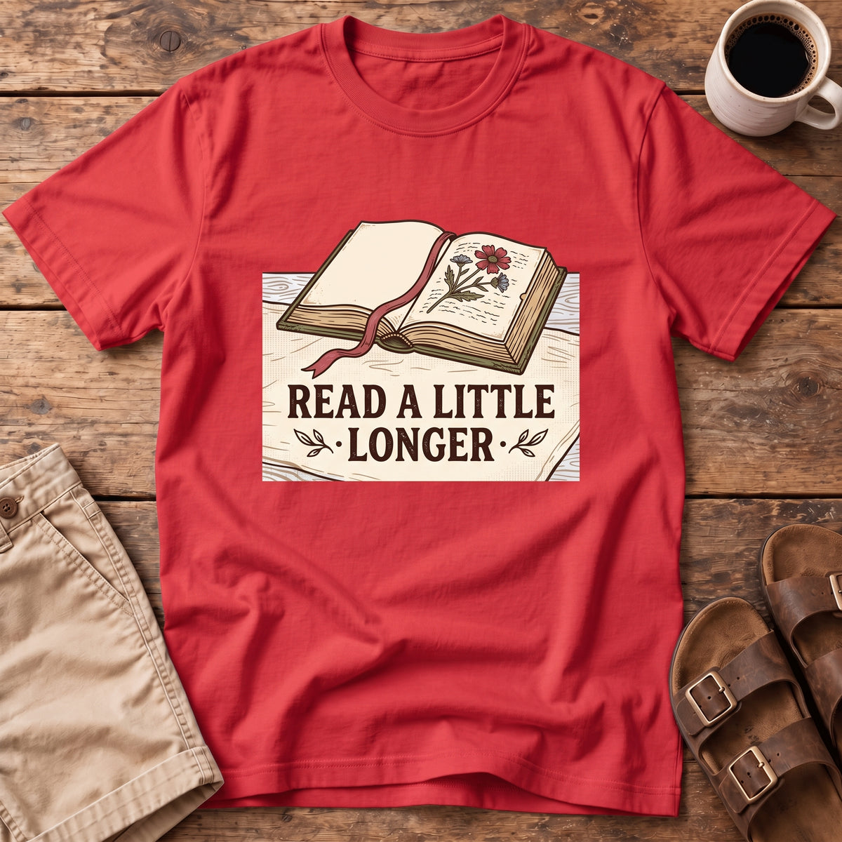 Read a Little Longer T-Shirt