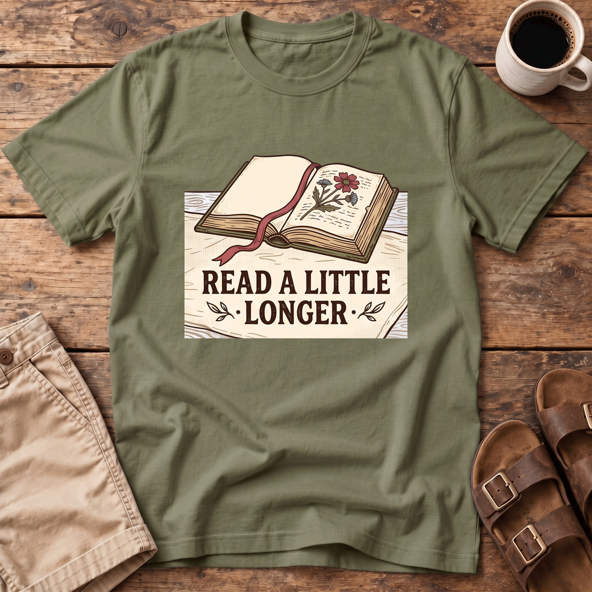 Read a Little Longer T-Shirt