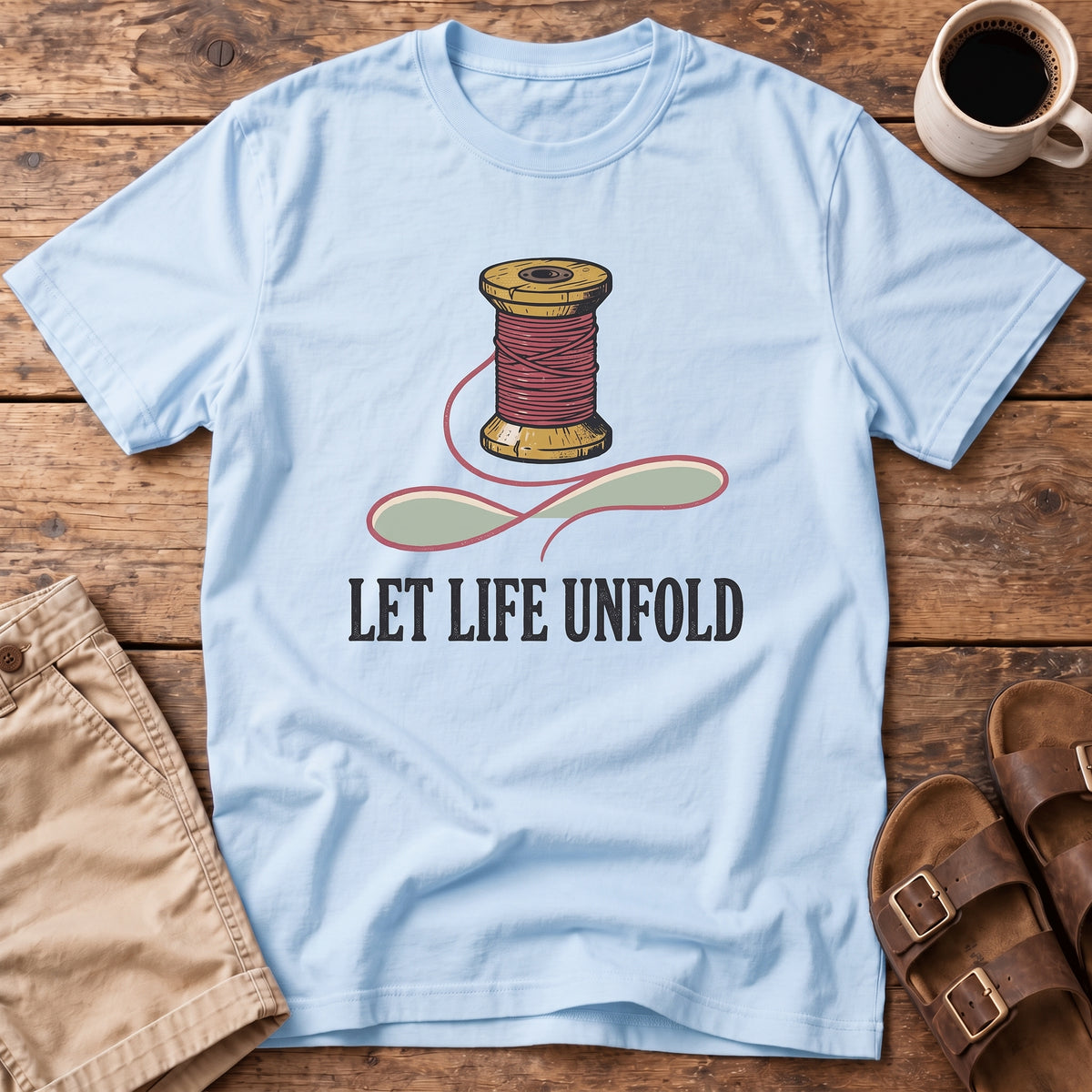 Let Life Unfold T-Shirt