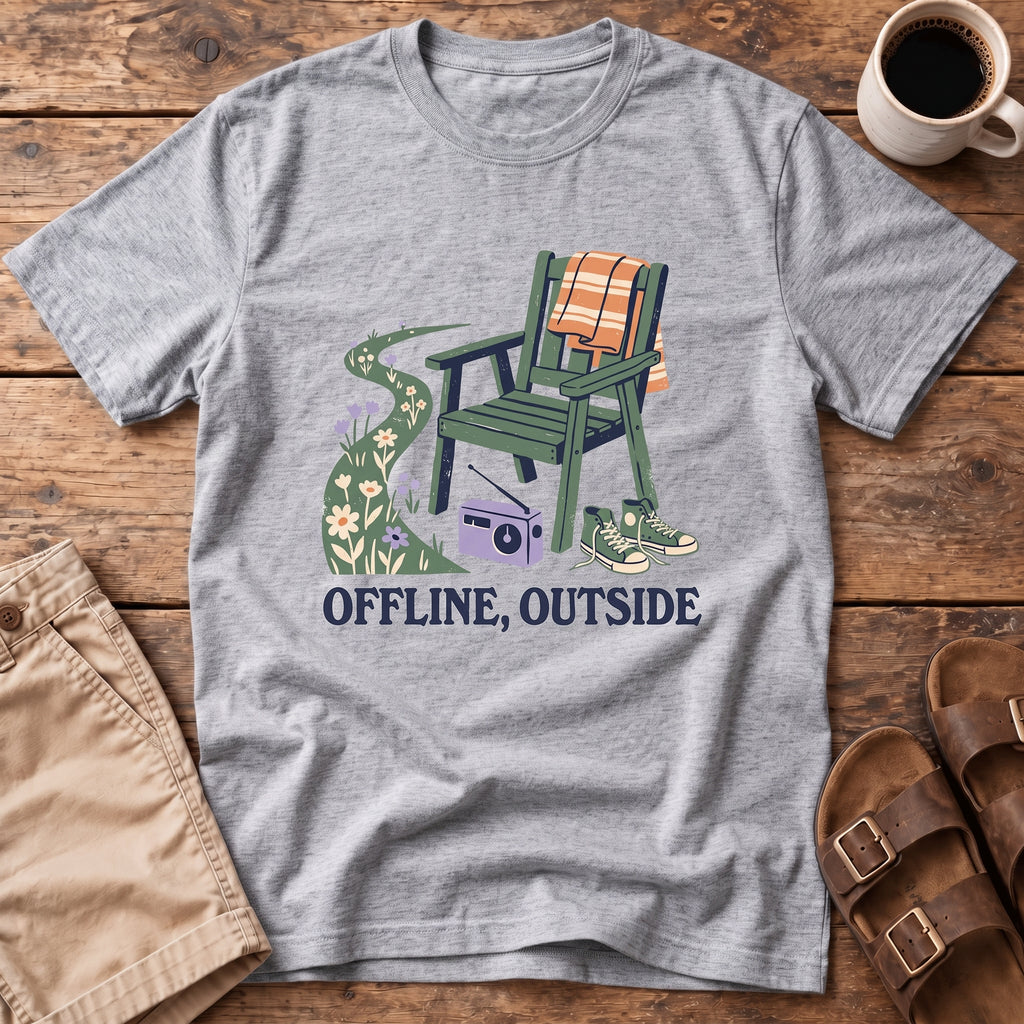 Offline, Outside Chair T-Shirt