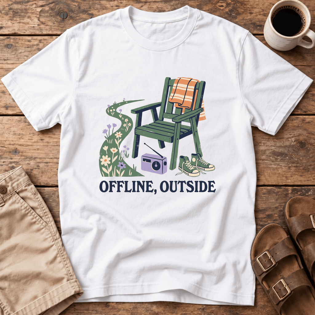 Offline, Outside Chair T-Shirt