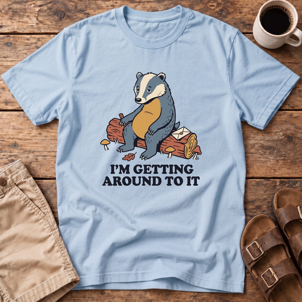 Badger Getting Around T-Shirt