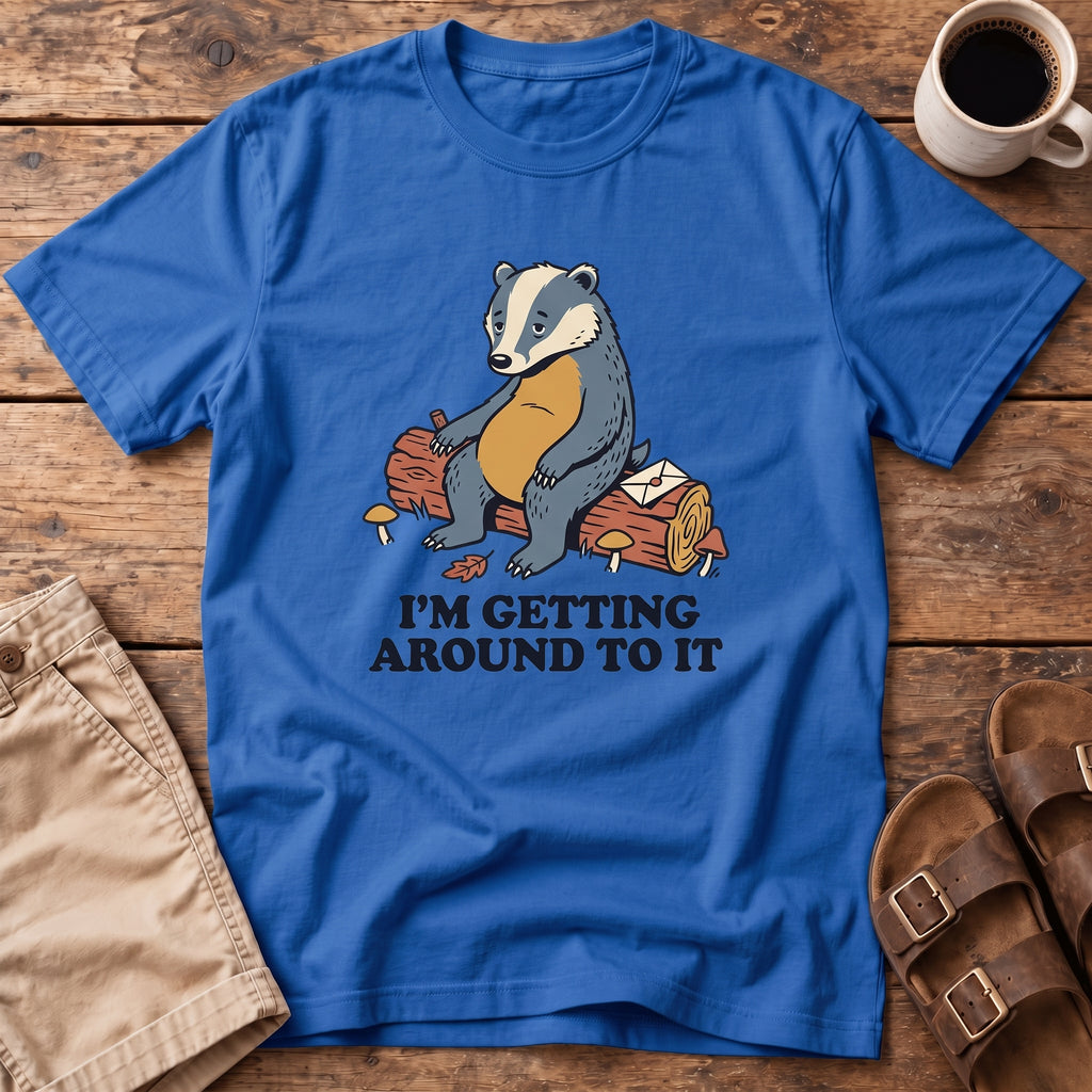 Badger Getting Around T-Shirt