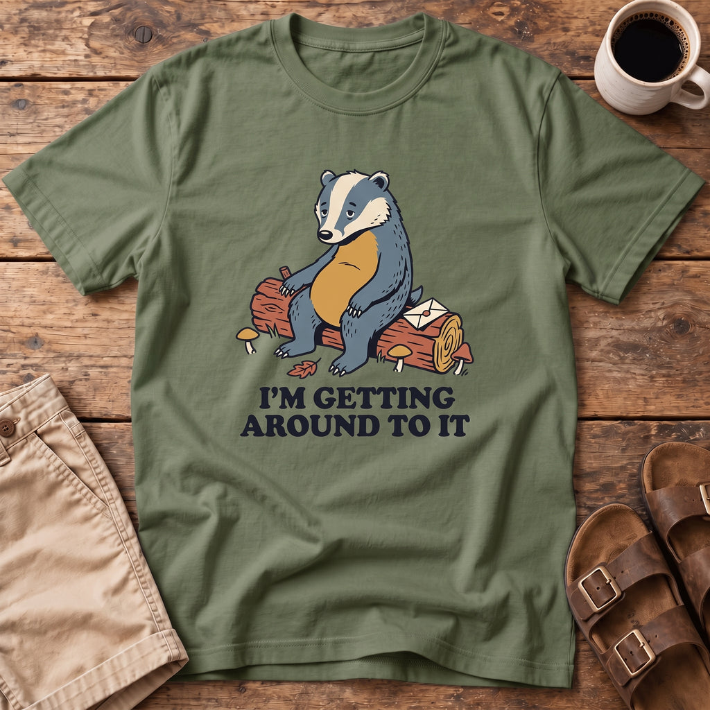 Badger Getting Around T-Shirt