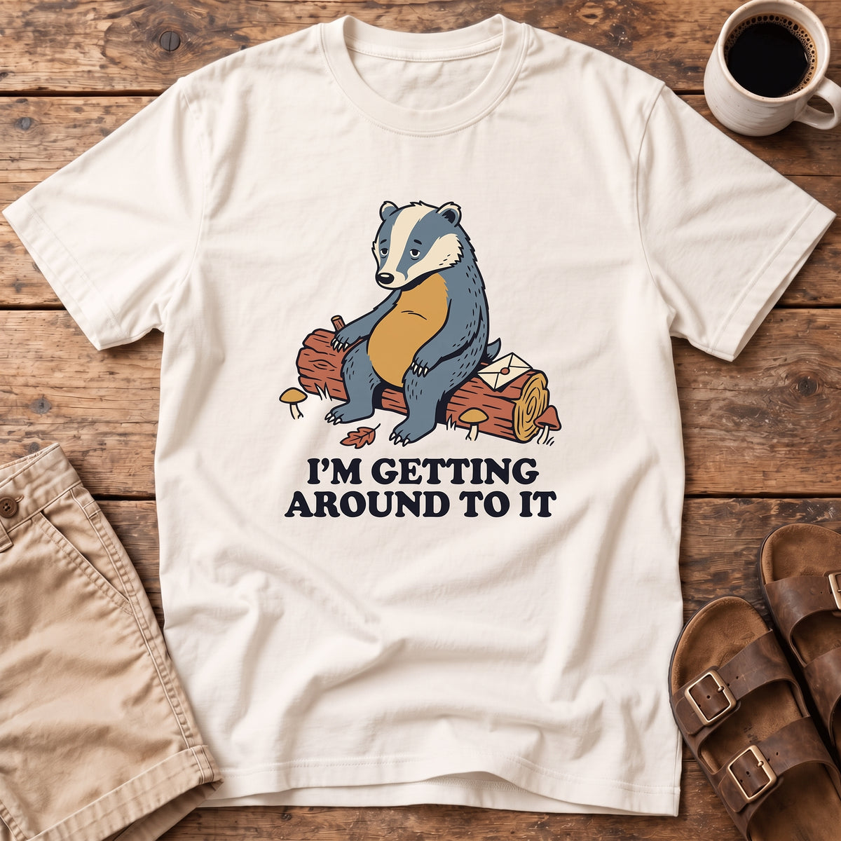 Badger Getting Around T-Shirt