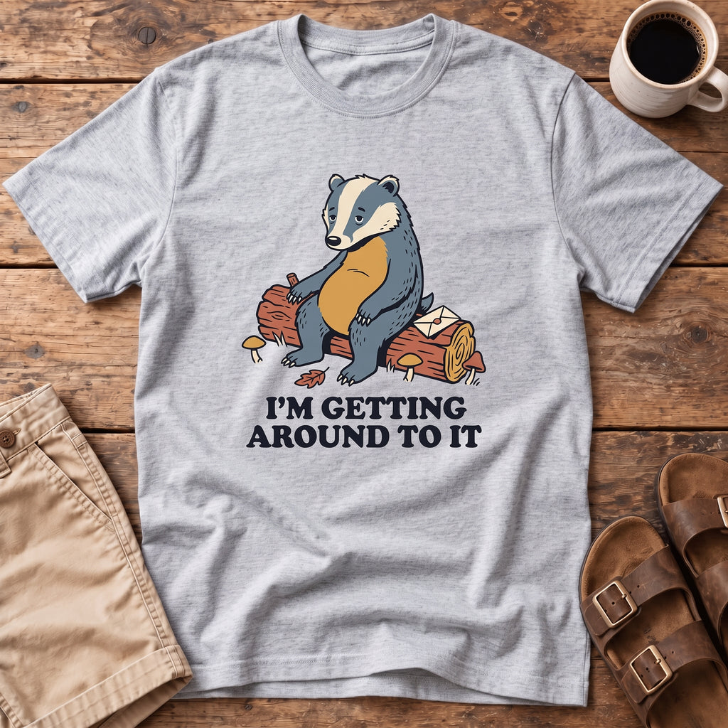 Badger Getting Around T-Shirt