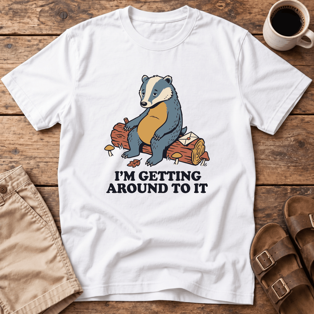 Badger Getting Around T-Shirt