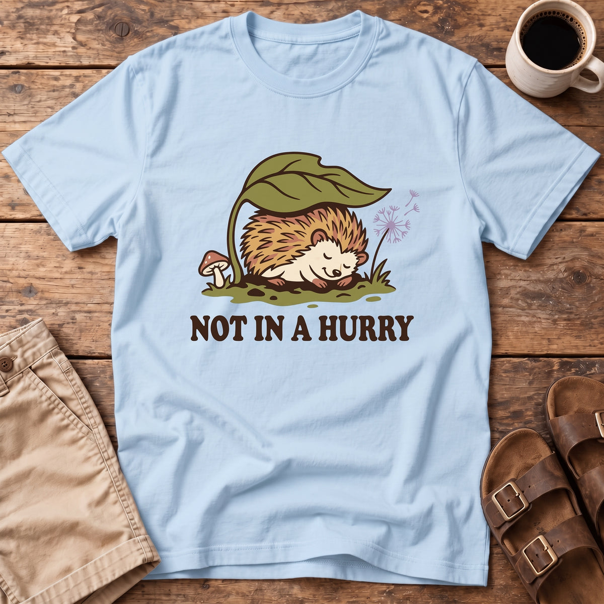 Not In Hurry Hedgehog T-Shirt