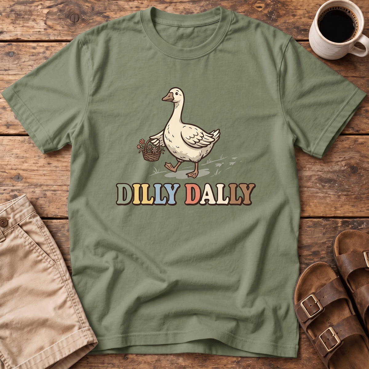 Dilly Dally Goose T-Shirt