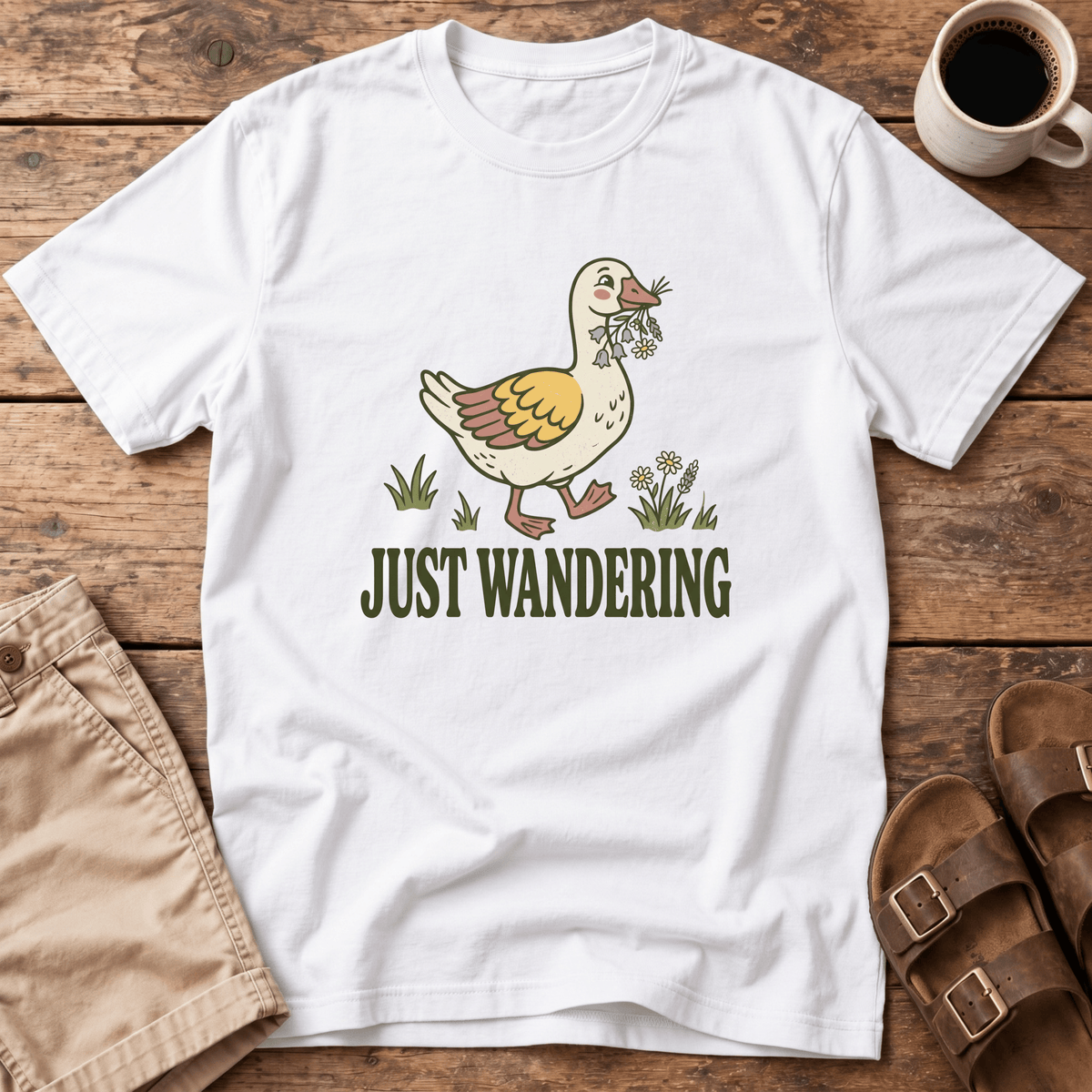 Just Wandering Duck T-Shirt