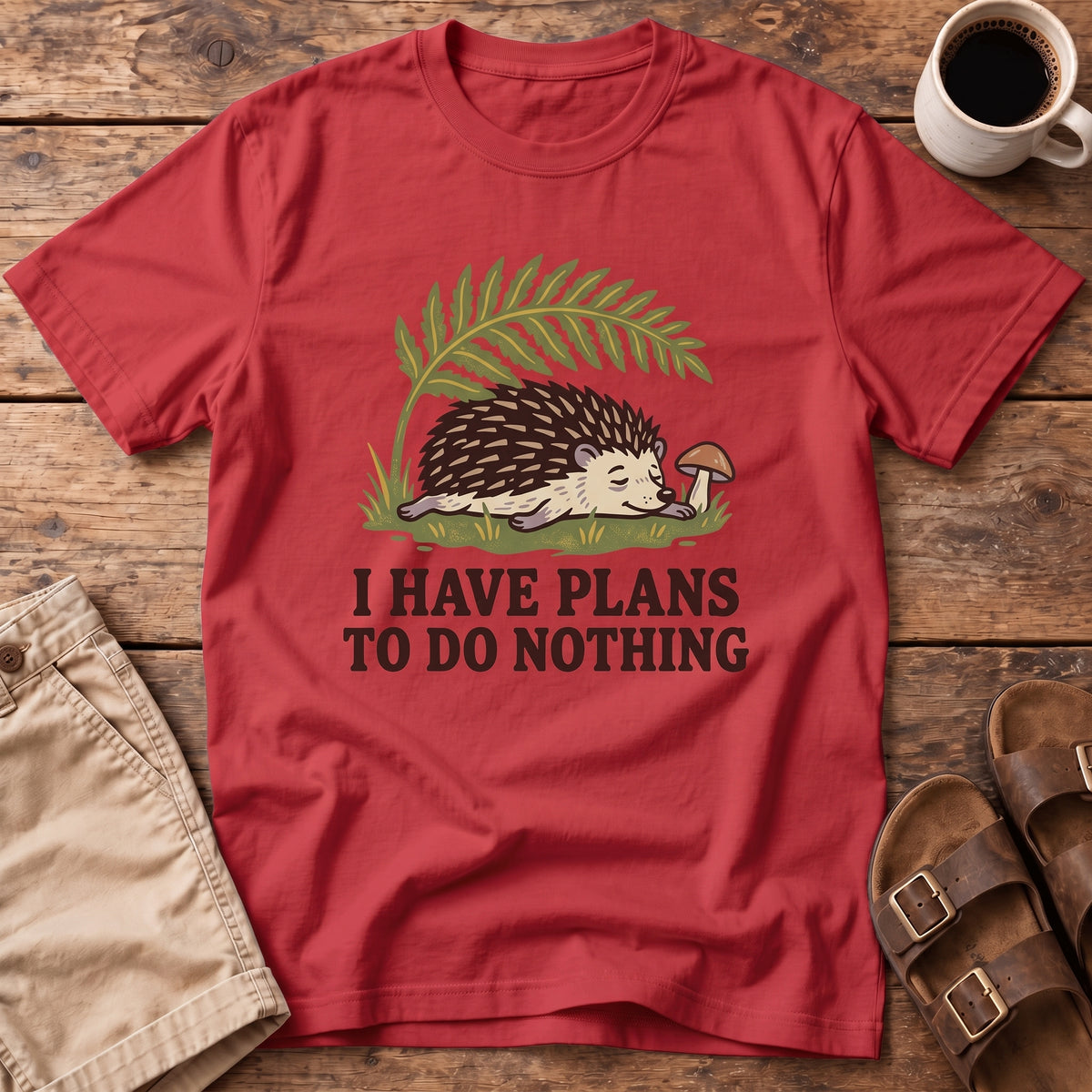 Plans To Do Nothing T-Shirt